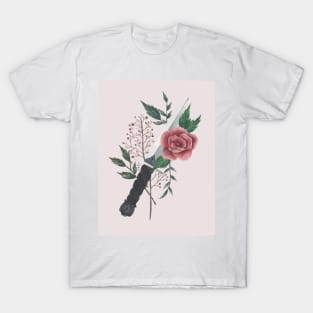 Flowers dagger T-Shirt